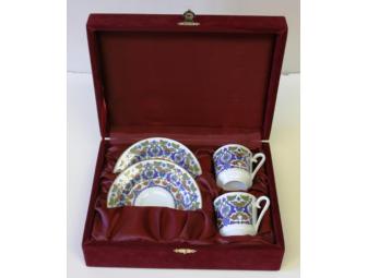 'Ageless Istanbul: Yesterday & Today' and Porcelain Turkish Coffee Set
