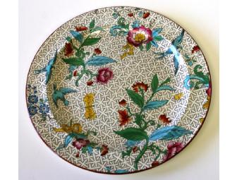 Pair of Floral Wedgwood Plates