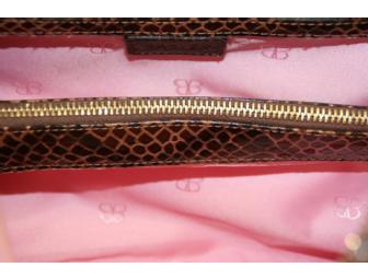 Basler Snake Skin Handbag