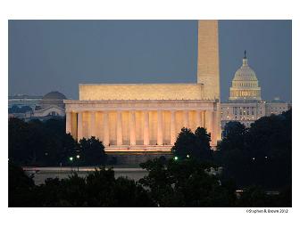 DC Photo Book: An Insider's View of Washington, DC by Stephen R. Brown with Signed Print