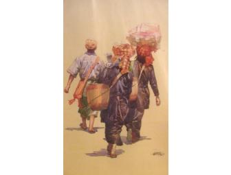 Water Color from Myanamar