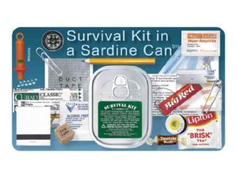 Survival Kit in a Sardine Can