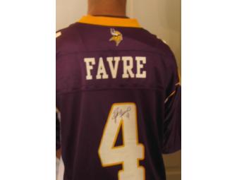 Brett Favre Minnesota Vikings Autographed Jersey