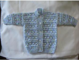 Handmade Baby Girl Sweater and Blanket