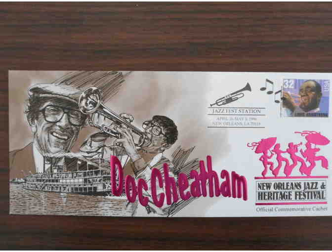 Jazz and Heritage Festival, Doc Cheatham Postal Commemorative Cachet