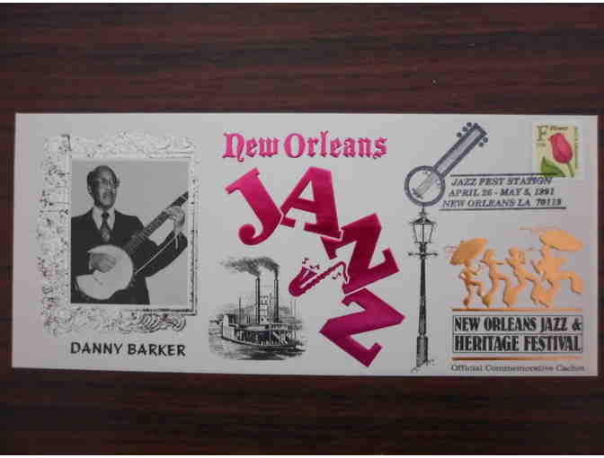 Jazz & Heritage Festival, Danny Barker Postal Cachet
