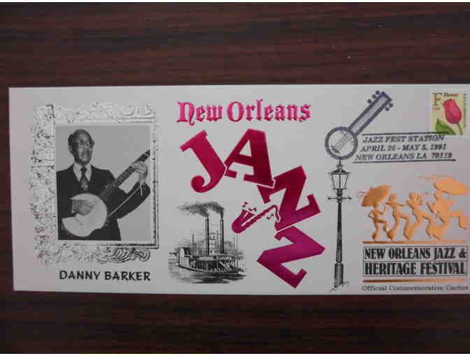 Jazz & Heritage Festival, Danny Barker Postal Cachet