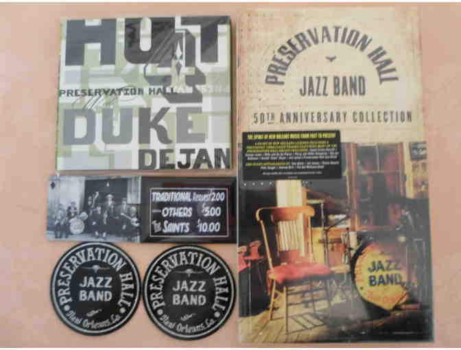 Preservation Hall Jazz Band 50th. Anniv. Collection 4CDs, Duke Dejan CD, & memorabilia