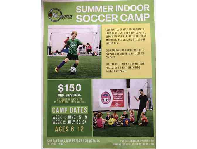 One Week of Summer Camp at Nolensville Sports Arena Indoor Soccer