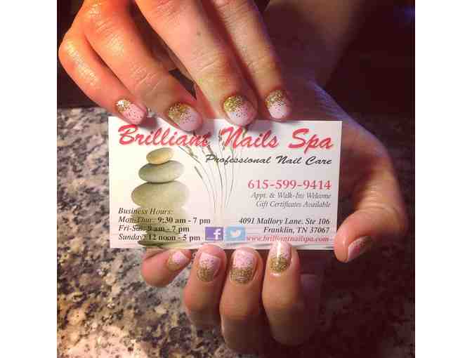One Manicure from Brilliant Nails Spa