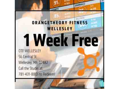 Week of Free Classes from OrangeTheory