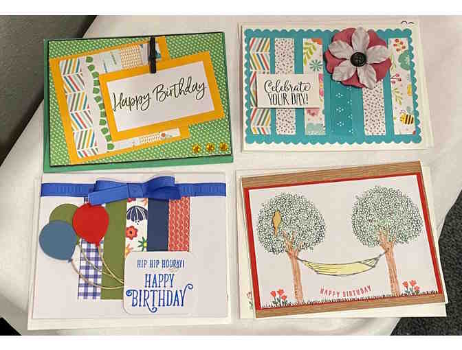 Handmade Cards - Birthdays and Just Because (12 cards)