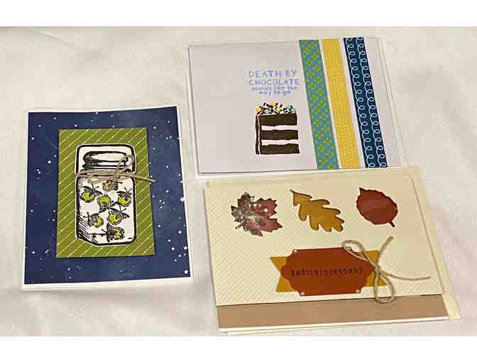 Handmade Cards - Birthdays and Just Because (12 cards)