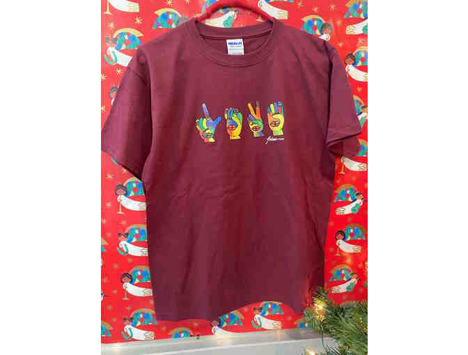 T-shirt ASL 'Love' - Kid Youth Large size - Photo 1