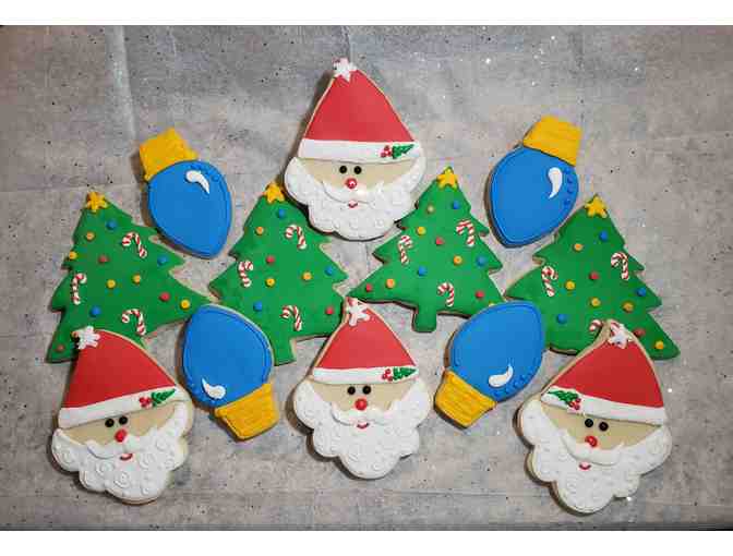 Juanita's Bakery Sugar Cookies - Santa