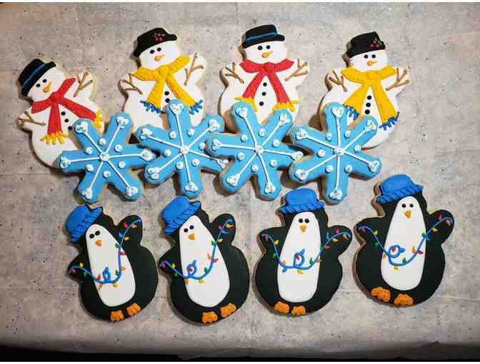 Juanita's Bakery's Sugar Cookies - Penguins
