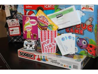 Family Fun! Gift Cards to Movies, Restaurants and Family-Friendly Places