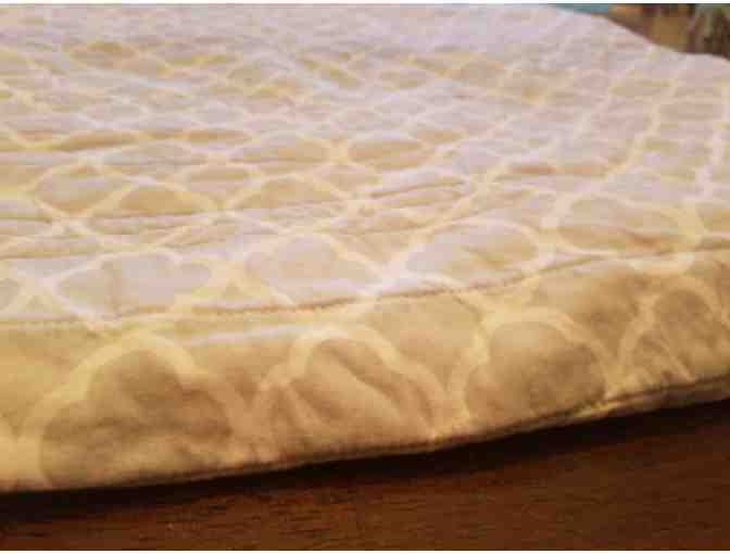 Homemade Quilt Crafted by Northbrook Preschool Grandmother (48' X '72')