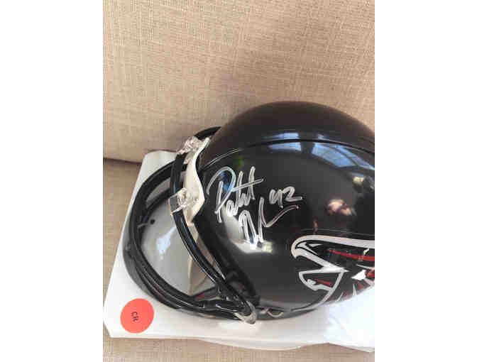 Autographed Atlanta Falcons Helmet (Patrick DiMarco)