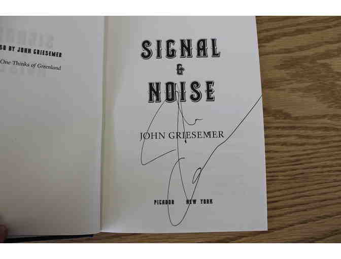 Autographed copy of Signal & Noise