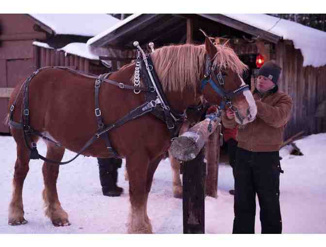 Romantic Sleigh Ride for Two at Okontoe
