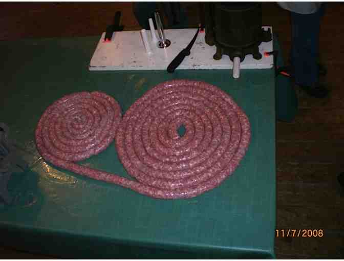 Sausage Making Class for up to Four: Make 25 lbs to Take Home!