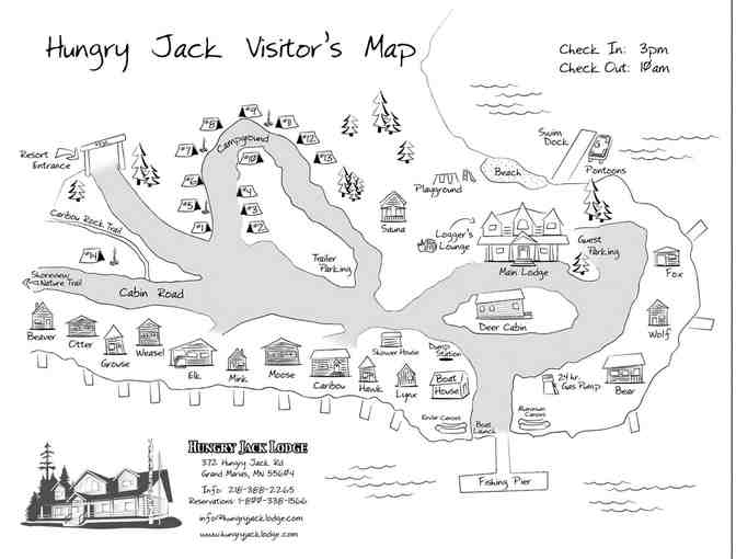 Gunflint Trail Two-Night Getaway for Two at Hungry Jack Lodge