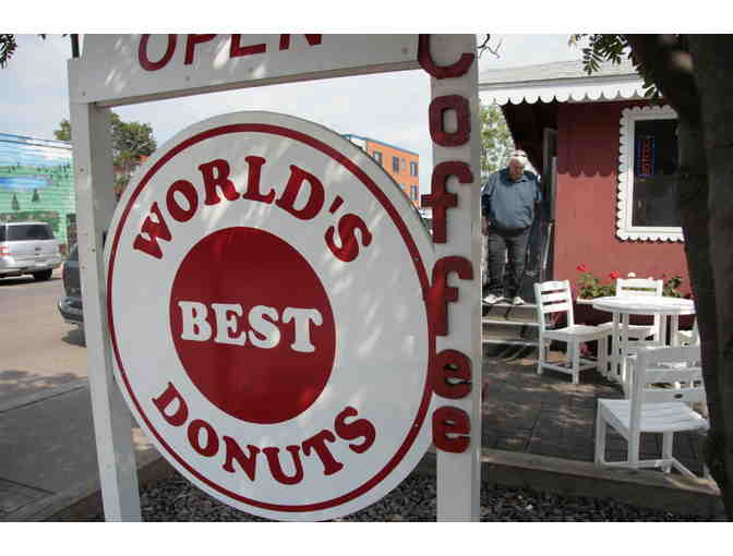 Coffee Cup and a Dozen Donuts from the World's Best Donuts, Certificate #1