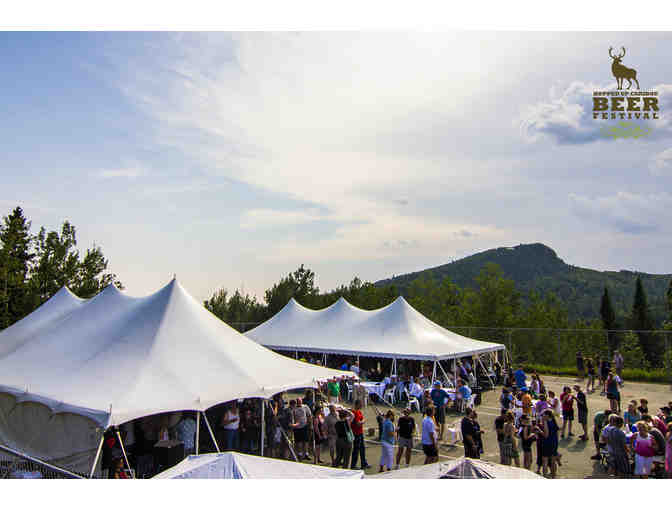 4 Tickets for Hopped Up Caribou Beer Festival at Caribou Highlands on Lutsen Mountains