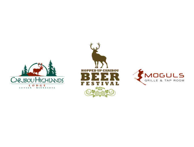 4 Tickets for Hopped Up Caribou Beer Festival at Caribou Highlands on Lutsen Mountains