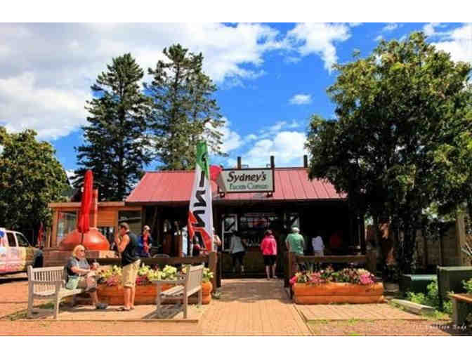 Two Dinners for two at Sydney's Frozen Custard on Lake Superior's Shore, Certificate #2