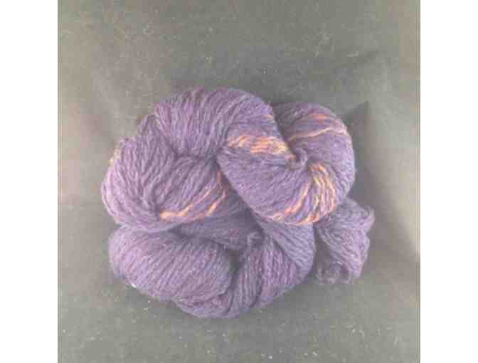 10.6 oz Handspun and Hand-Dyed 100% Wool Yarn