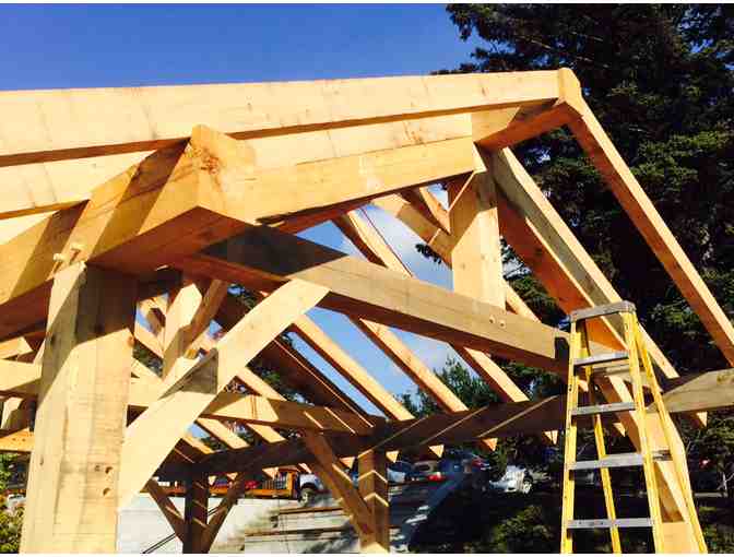Traditional Hand-Built Timber Frame