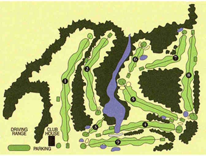 One 9-hole Round of Golf with Cart at Gunflint Hills on MN's North Shore, Certificate #2