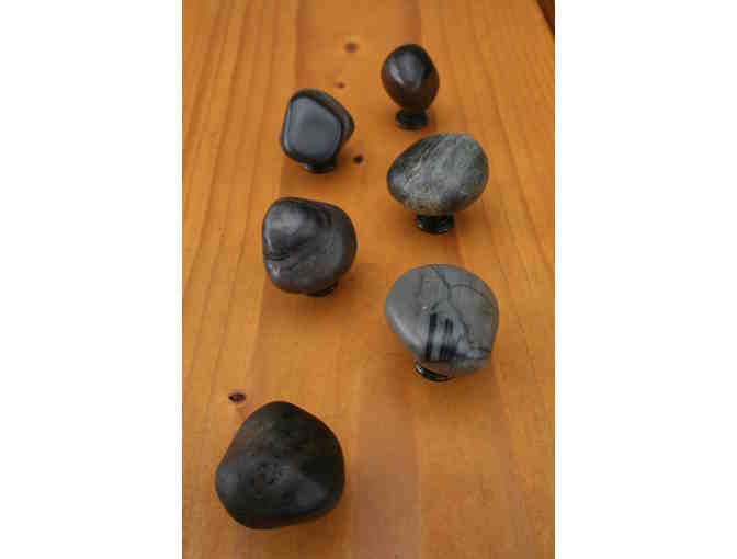 Lake Superior Rock Knobs (6) by Minnesota Artist Susan Goodell