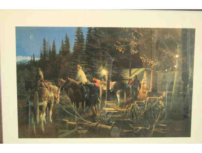 Michael Sieve 'Backcountry--Pack In' Limited Edition Print