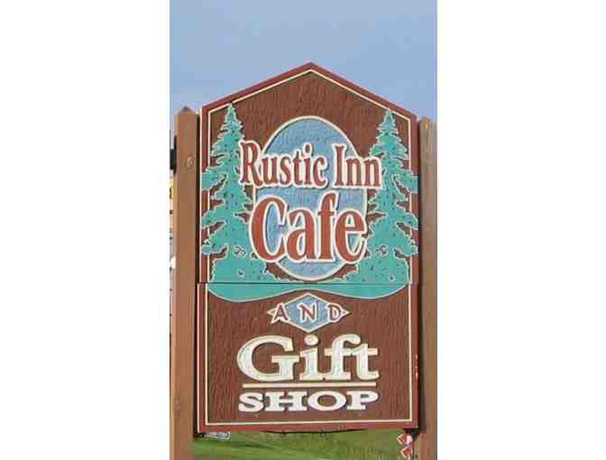 $50 Gift Certificate to Rustic Inn Cafe & Gifts