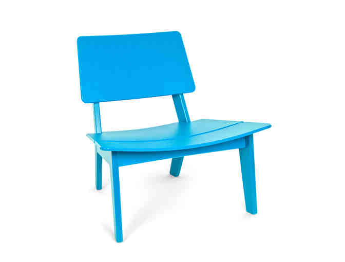 Lago Lounge Chair in Sky Blue by Loll Designs