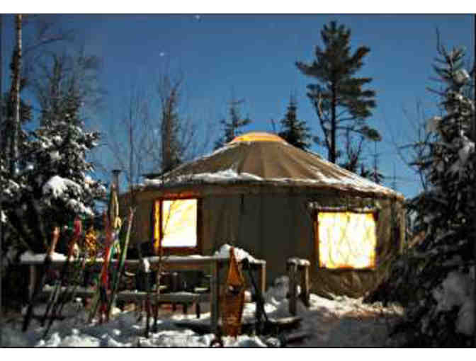 Two Nights for Two People at the Gunflint Trail's Tall Pine Yurt
