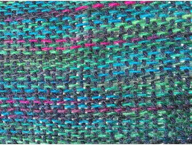 Handwoven and Hand-Dyed Scarf by Larry Schmitt #1