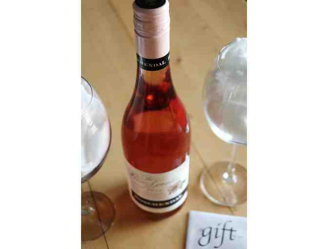 Skyport Lodge $25 Gift Card with Rose and Wine Glasses