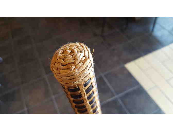 Woven Walking Stick from North House Instructor Judy Zugish