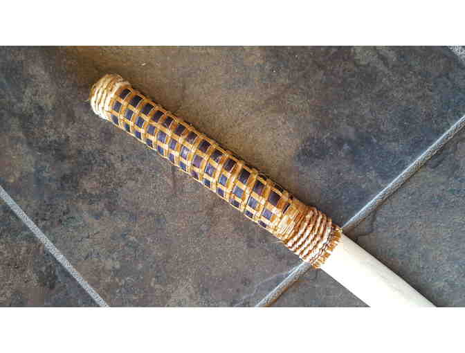 Woven Walking Stick from North House Instructor Judy Zugish