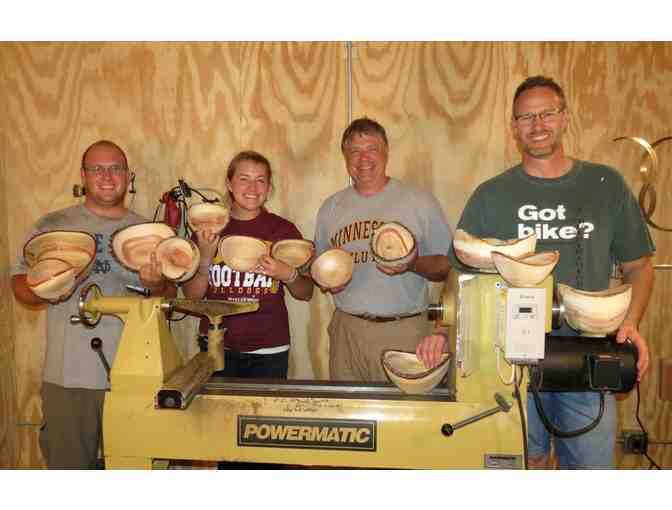 One-on-one Master Wood Bowl Turning Experience with North House Instructor Lou Pignolet