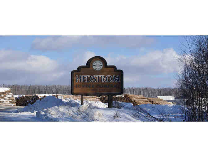 Gift Certificate for Wood Products from Hedstrom Lumber Co. - #1