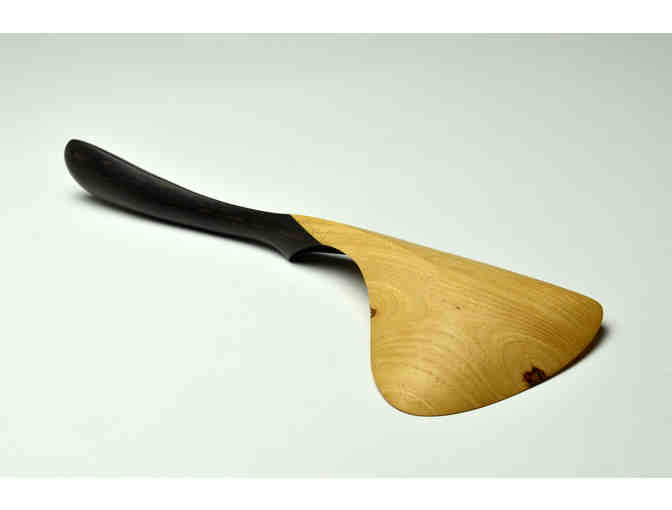 Ash blade and Ebony handle spoon - Henry Mangalam