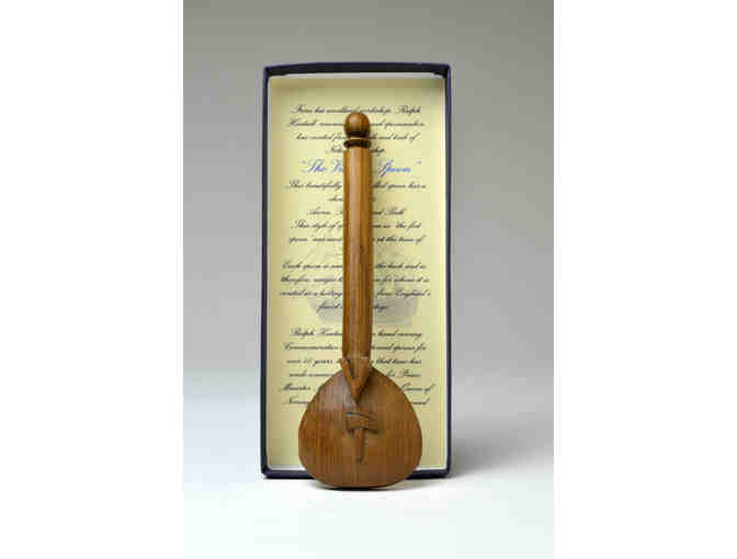 HMS Victory spoon - Ralph Hentall & Signed copy of 'An Appreciation of Spoons'