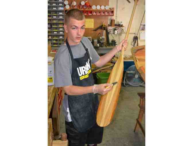 Paddle Making Class with Urban Boatbuilders