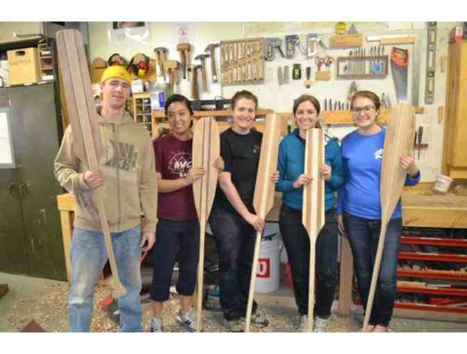 Paddle Making Class with Urban Boatbuilders