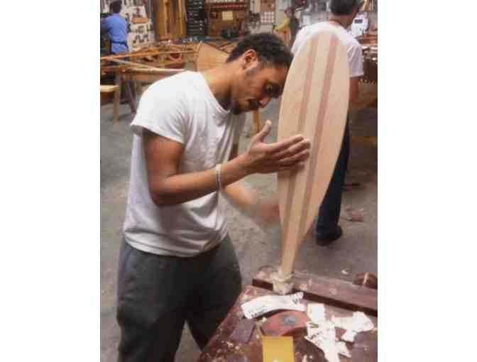Paddle Making Class with Urban Boatbuilders